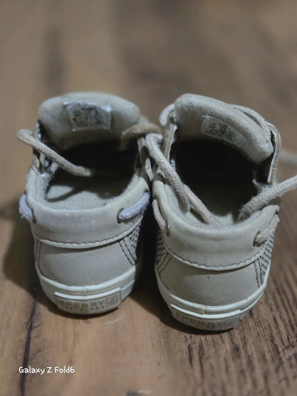 Sperry Kids Tan Leather Moccasin Boat Shoes